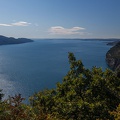 Blick von Tignale auf den Gardasee